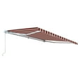 thumbnail image 3 of ALEKO Retractable Motorized Patio Awning 6.5x5 ft, Multi Striped Red Color, 3 of 11