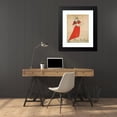 thumbnail image 4 of Henri de Toulouse-Lautrec 20x24 Black Modern Framed Museum Art Print Titled - May Belfort (1895), 4 of 5