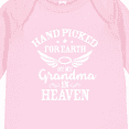 thumbnail image 4 of Inktastic Handpicked for Earth by My Grandma in Heaven Angel Wings Boys or Girls Long Sleeve Baby Bodysuit, 4 of 5