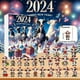 thumbnail image 1 of 2024 Advent Countdown Calendar 24 Day Christmas Advent Calendar Cute Cow Christmas Ornaments Pendant Christmas Cow Figures And Accessories, 1 of 9