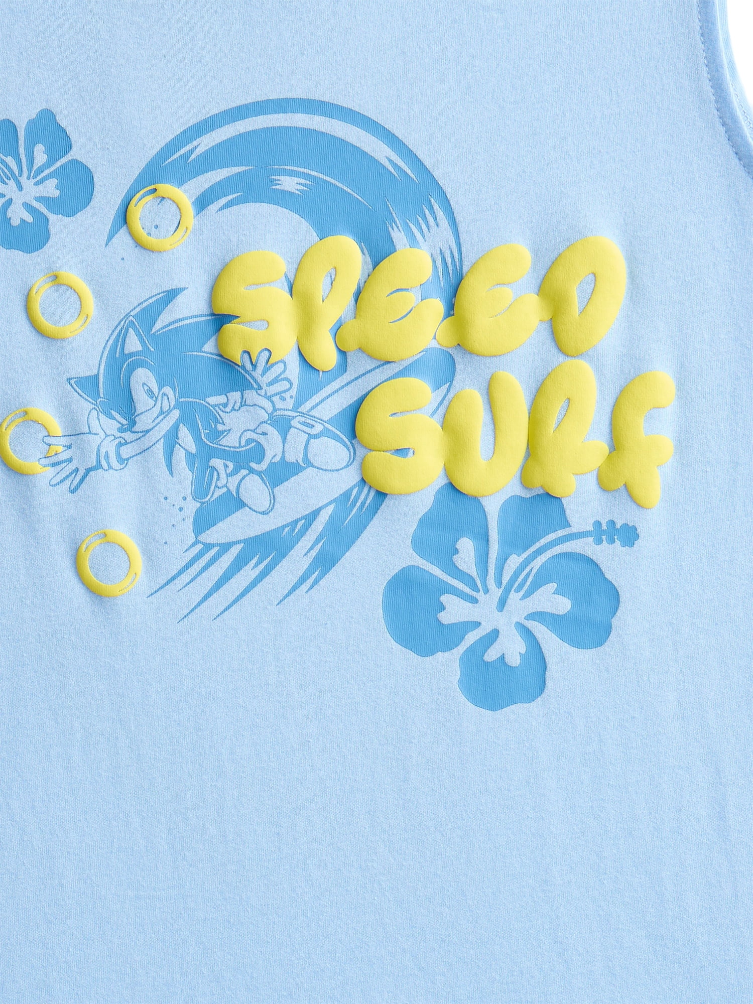 Sonic Boys Tank Top, Crew Neck, Sizes XS - 2XL