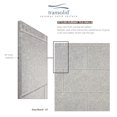 thumbnail image 6 of Transolid Swk603672 Saramar 60" W X 36" D X 72" H Three Panel Shower Wall Kit - Grey Beach, 6 of 7