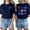 317Navy47, variant on WERYOUNG Women's T-Shirts Summer Beach Oversized Graphic Tees Round Neck Short Sleeve Baggy T Shirts Holiday Party Stylish Comfortable Top