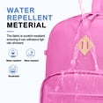 thumbnail image 6 of DAKIMOE Travel Backpack for Women Men Laptop Backpack with Computer Compartment Waterproof Large Capacity Wear Resistant Scratch-proof for Travel College Bussiness School, Pink, 6 of 9