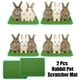 thumbnail image 4 of 2 alfombrillas rascadoras de conejo, sisal natural, gato, conejo, conejo, tapete rascador de conejo para interiores y exteriores, tapete para rascar el piso de gato, 4 of 5