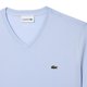 thumbnail image 3 of Camiseta Lacoste para Hombre Talle XS Cuello en V Algodón Pima Azul Phoenix, 3 of 6