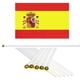 thumbnail image 3 of Bandera de Mini España ESminiFlag 10Pzas España 14x21cm Tela Poliéster Asta Plástico., 3 of 4
