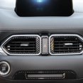thumbnail image 5 of Kairuite Carbon Fiber Style Side Air Vent Outlet Cover Trim For Mazda For CX-5 2017-2024, 5 of 8