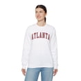 thumbnail image 7 of Atlanta Sweatshirt Gifts Crew Neck Shirt Long Sleeve Unisex, 7 of 7