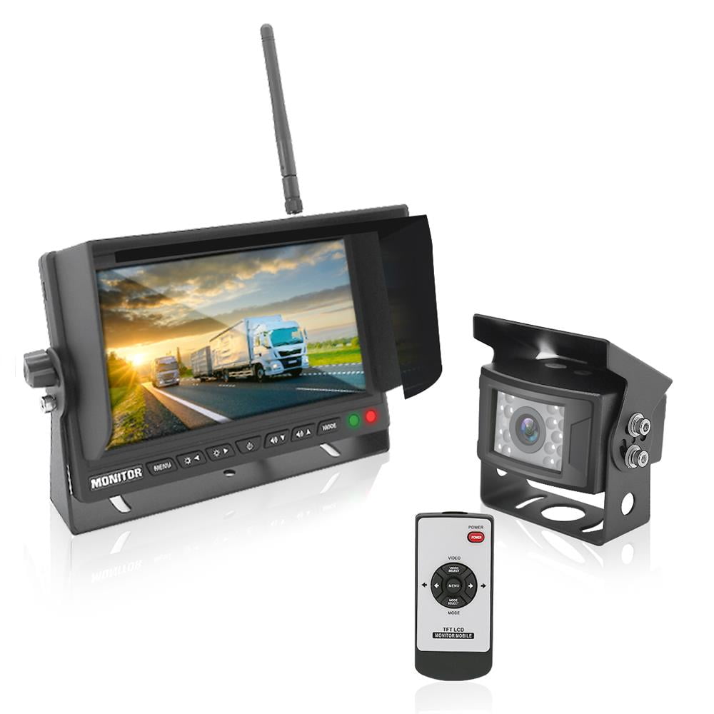 PYLE PLCMTR78WIR 2.4Ghz Vehicle Camera & Video Monitor System with
