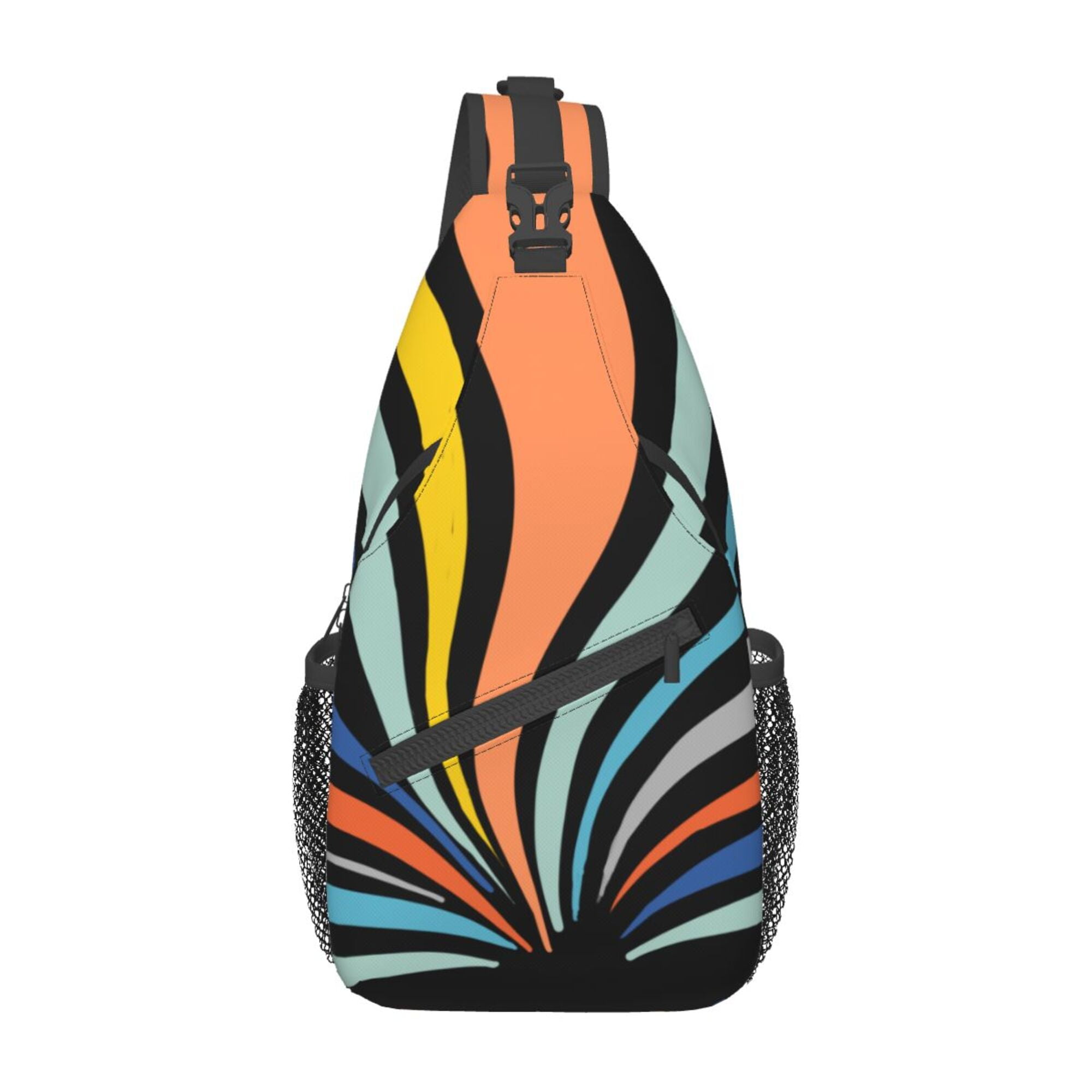 ZICANCN Crossbody Sling Bag for Men Women Shine Casual Shoulder