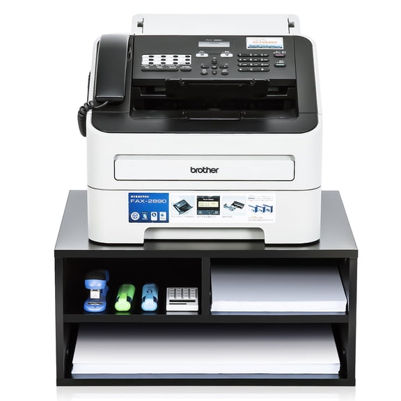 FITUEYES Printer Fax Monitor Stand Desktop Oraganizer DO204701WBB