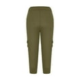 thumbnail image 3 of LEEYNEER Women‘s Cargo Capris Hiking Pants Lightweight Quick Dry Outdoor Athletic Casual Loose Comfy Multiple Pockets Trousers, 3 of 6