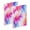 Pink and Blue Tie-dye Pattern, variant on Wirebound Notebook Hardcover Spiral Notebooks Pastel Rainbow Tie-dye, 60 Pages, 80 GSM, 5.7 x 8.3in