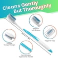 thumbnail image 4 of Cepillo de dientes Frekare, paquete de 30 unidades, con fundas, para adultos y niños, 4 of 8
