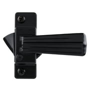 Wright Products Steel Colonial Tie Down Push Button Door Latch for Screen and Storm Doors, Black