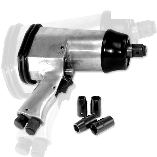 3/4" Airluxe Air Compressor Impact Wrench Gun Short Shank Tools