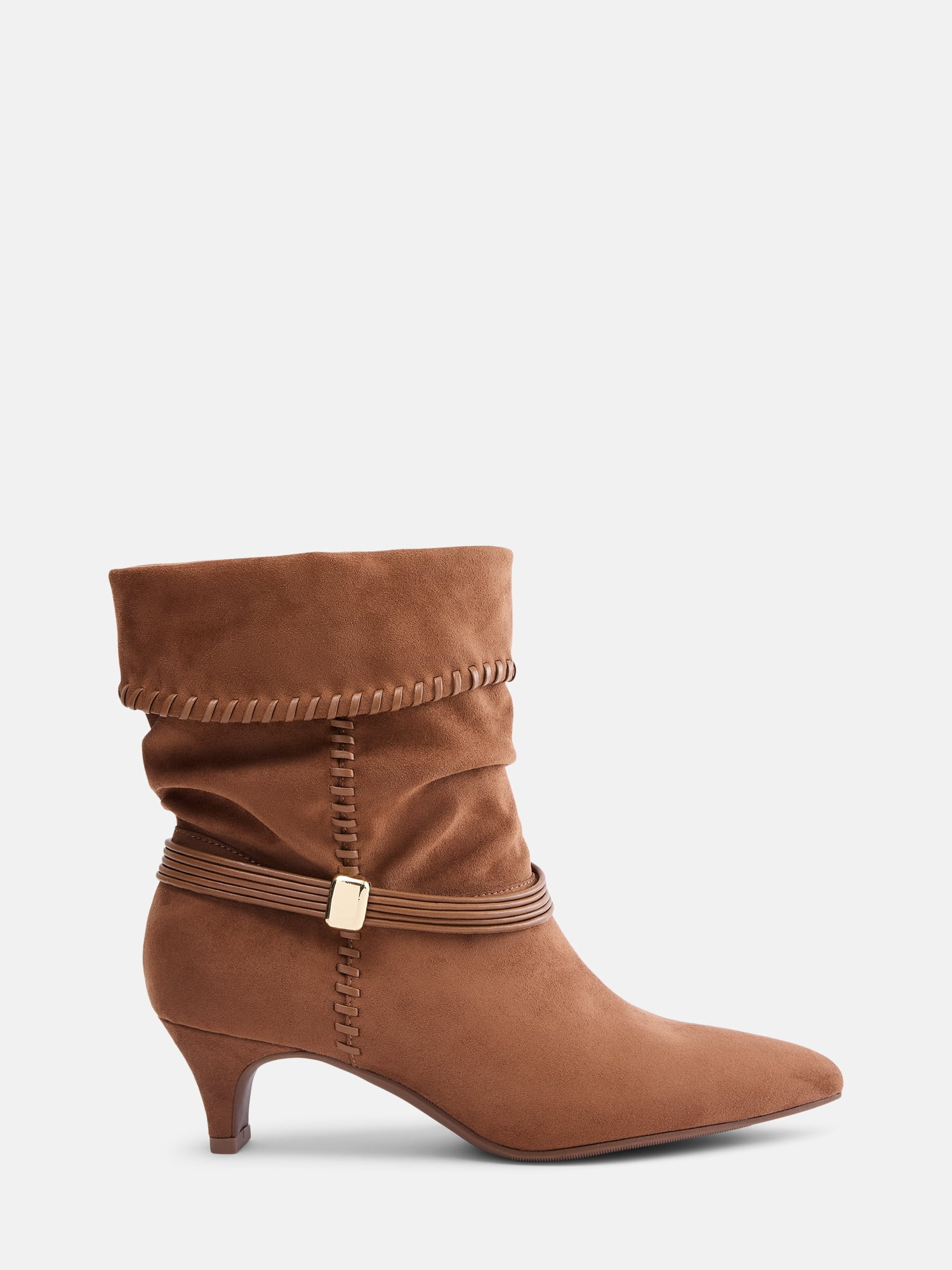 Scenario Women's Kitten Heel Short Boots