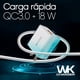 thumbnail image 4 of Cargador Pared Carga Rapida 18w Wp-u57 Wekome, 4 of 7