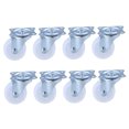 thumbnail image 4 of WHAMVOX 8Ud Giratorias De Acero Plateado Resistentes Para Muebles Y Equipos, 4 of 6