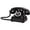 Black, variant on Crosley Kettle Classic Corded Desk Phone