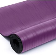 Pro Non Slip Yoga Mat, Unbeatable Non Slip Performance, Eco Friendly and SGS Certified Material for Hot Yoga, Odorless Lightweight and Extra Large Size, Free Carry Strap