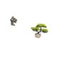 thumbnail image 5 of Figuras de búho,Figuras de búho,animales artificiales,artesanías,decoración del hogar,Árbol bonsái artificial,Árbol bonsái artificial para decoración de escritorio de interior y, 5 of 8
