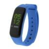 Reloj con monitor de frecuencia cardíaca y presión arterial a prueba de agua compatible con Bluetooth C1PLUS (azul) -214811.03