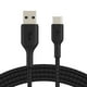 thumbnail image 1 of Cable trenzado USB C a USB-A Belkin Negro 1M, 1 of 6