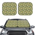thumbnail image 2 of Fotbe Shiba Inu Dog And Flower Juego de 2 Piezas de Parasoles para Parabrisas | Bloqueador Solar para Auto | Accesorios Plegables para Protección Solar Interior-Medium, 2 of 6