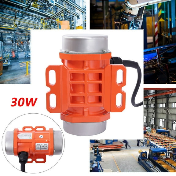 30W AC Electric Small Vibration Motor Stable Single-Phase Small Vibrating Motors