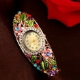 thumbnail image 3 of DESIGNICE 2026 New Watch for Men Women Bangle Crystal Flower Bracelet Quartz Watch Wristwatch for Daily Wear, Casual Outings, Parties, Special Occasions, Fashion Accessories., 3 of 7