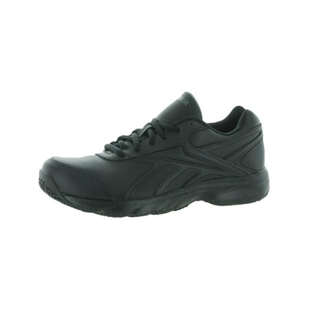 Reebok Womens Reeshift DMX Ride Leather Walking Shoes Black 7.5 Wide (C,D,W)