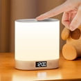thumbnail image 5 of Zxsyw Night Light to Get Up And Sleep with Eye Soft Light Bedside Lamp Sleep Lamp with Clock Alarm Clock Non Slip Bottom Wireless Remote Control, 5 of 5