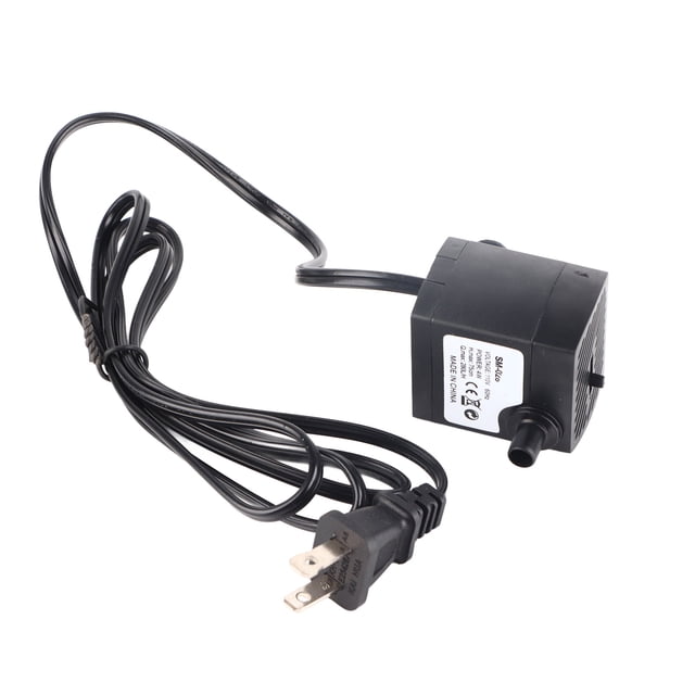 Fountain Pump, Mini Submersible Water Pump 4W Fountain Circulation Hydroponics Pump for Aquarium Fish Pond