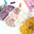 thumbnail image 6 of Lovely Lace Socks for Girls,Delicate Baby Ankle Socks Color Infant Calf Length Socks for Kids Dressing Up, 6 of 8