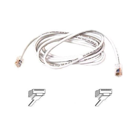 UPC: 0722868484524 | Belkin A3L980-10-WHT-S 10 ft. Cat 6 White Network Cable