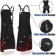 thumbnail image 2 of Work Apron with 10 Tool Pockets, Men's Woodworking Fireproof Apron, Woodworking Canvas Apron Adjustable M to XXXL Cross Back Tool Apron, Black, 2 of 3