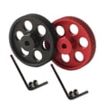thumbnail image 6 of 80 Tooth 2GT Synchronous Belt Timing Pulley, 5mm Bore, for Precisions 3D Printer Motion Parts Kit, 6 of 11