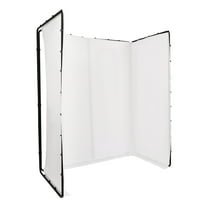 TFCFL Photography Backdrop Stand with White Cloth Kit For Photo Studio Background Decor