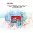 thumbnail image 6 of SanDisk 32GB Ultra MicroSDHC UHS-I Memory Card with Adapter - 98MB/s, C10, U1, Full HD, A1, Micro SD Card - SDSQUAR-032G-GN6MA, 6 of 6