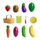 thumbnail image 1 of Cocina de Juguete CUTICAT Juego de Simulación de Alimentos 12 Piezas con Cesta de Almacenamiento, 1 of 8