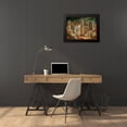 thumbnail image 4 of Panini, Giovanni Paolo 24x19 Black Modern Framed Museum Art Print Titled - Galleria con vedute di Roma antica, 4 of 5