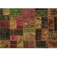 thumbnail image 1 of Ahgly Company Indoor Rectangle Oriental Brown Modern Area Rugs, 7' x 10', 1 of 4