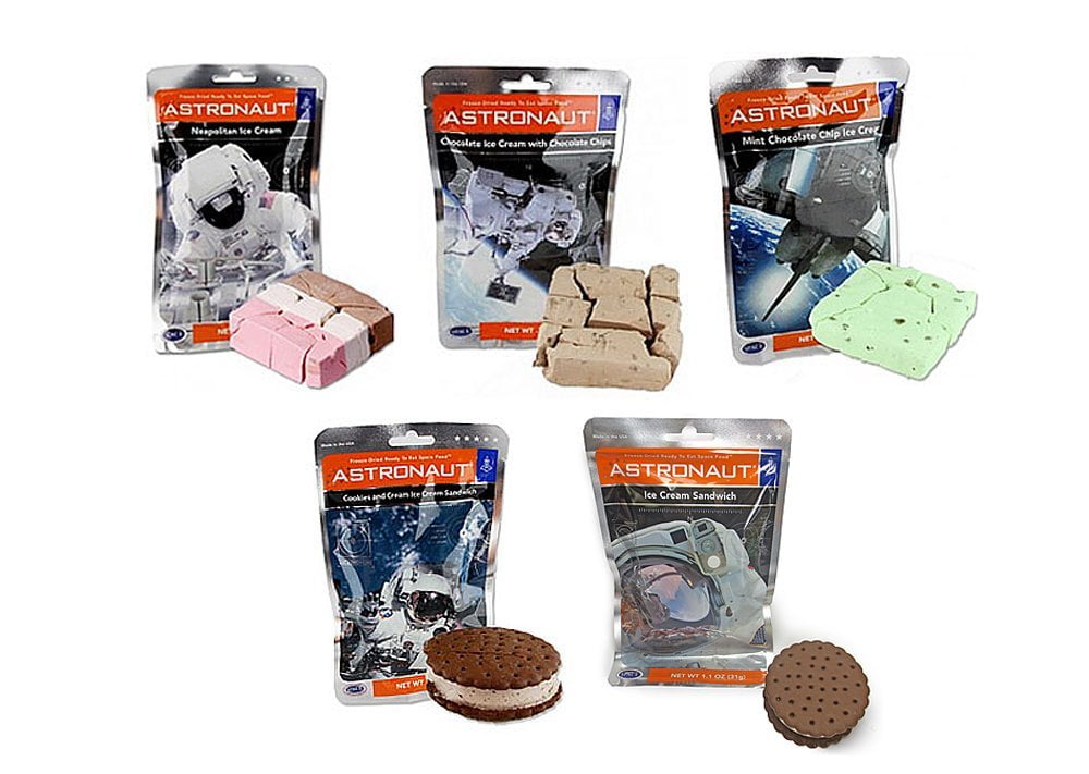 Astronaut Ice Cream Variety Pack (5 Different Flavors) by
