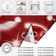 thumbnail image 6 of Valentine''s Day Shower Curtain, Red Glitter Love Heart Romantic Girly Bathroom Curtain Waterproof Fabric Machine Washable with Hooks, 72" Wx84 L, 6 of 6