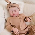 thumbnail image 4 of Lifelike Reborn Baby Dolls - 19 inch Handmade Realistic Baby Doll Cloth Body Realistic-Newborn Baby Doll with Toy & Gift Box for Kids, 4 of 5