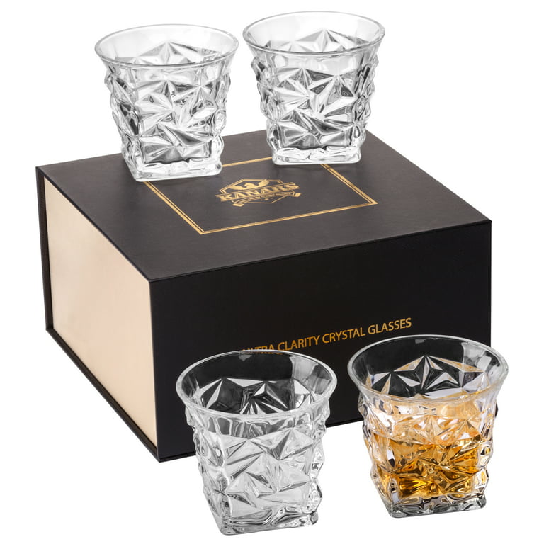 Vodka Glasses in Crystal - Set of 4