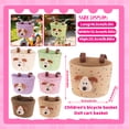 thumbnail image 2 of Cotton Rope Basket | Colorful Small Storage Basket for Toys Storage | Dog Toys Storage Decorative Bin for Home, All Ages Room, 2 of 8