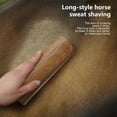 thumbnail image 3 of Wooden Handle Horse Shedding Brush Horse Hair Brush Scrapers Pet Hair Removal Tool, 3 of 9